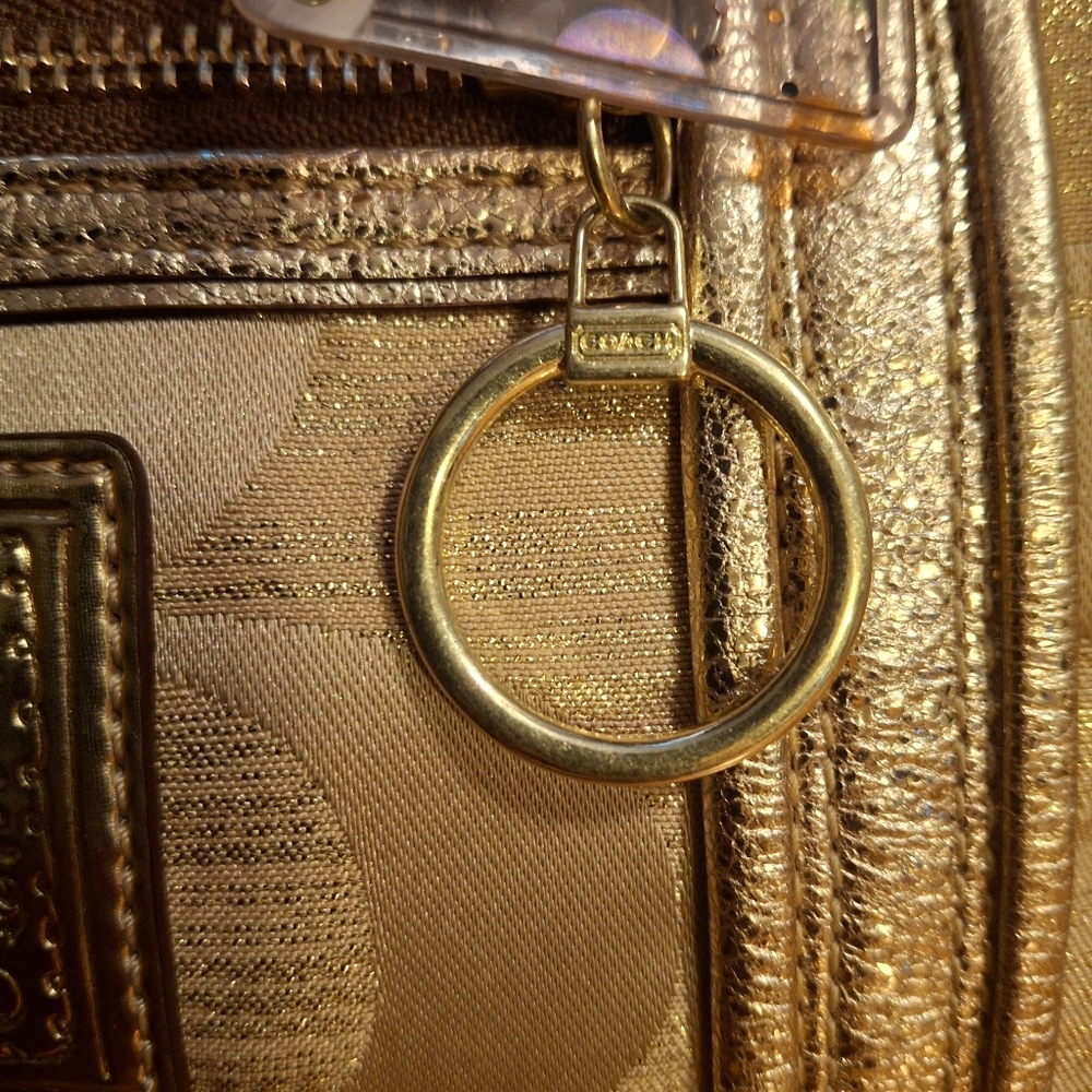 Coach Poppy 2009 Glam Tote Bag Pristine Condition - Picture 6 of 16